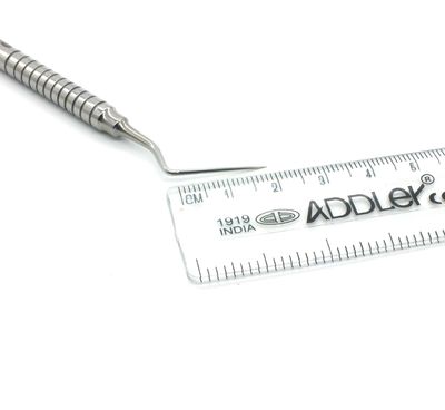 ADDLER Dental Endo Probe Single Ended. Premium Solid 6 MM. No Rust, No Slip Handle. life Time Anti Rusting Warranty.