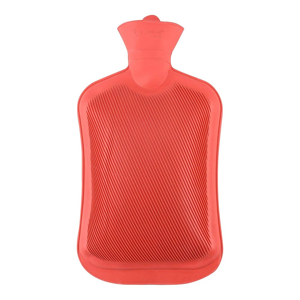 ATETO Rubber Hot Water Bags Non Electric Heating Rubber Bag | Warm Bag | Leakproof Rubber Bottle Massager for Body Ache, Joint, Muscular Cramps, Menstrual Pain Relief