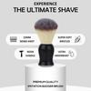 RUBAB MEN Premium Soft Shaving Brush for Men |Panther Edition| - Experience Luxury Shaving with Cruelty-Free Bristles & Elegant Solid Grip Black-Toned Handle | Handcrafted with Passion view 4