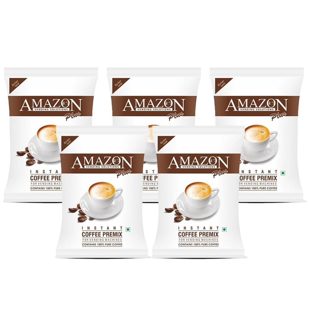 Atlantis 3 in 1 Instant Coffee Plus Premix (Milk, Coffee and Sugar) 5 Kg for Vending Machines