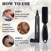 Beard Pencil Filler for Men - Sweat Proof, Water Resistance, Long Lasting & Natural Finish barber Pencil, Enhance Facial Hair, Mustache Repair Shape, Beard Scissors & Beard BrushBLACK view 4
