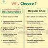 Yugmantra Organic Foods 100% Pure Natural A2 Milk Sahiwal Cow's Grass-Fed Desi Ghee Prepared Curd by Traditional Bilona Padati (Method) Immunity Superfood - in Glass Bottle 500 ml view 4