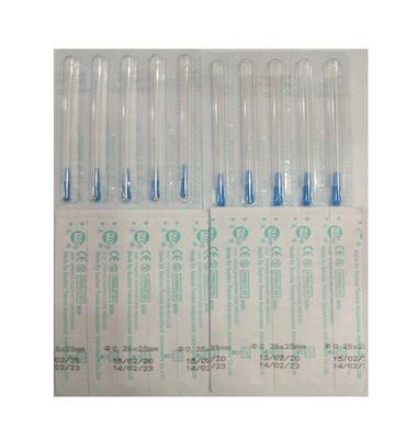 ACi Acupuncture Needles for Single Use Pack of 100 Needles (0.25 x 40)