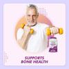 HealthyHey Nutrition Calcium And Vitamin D3 Capsules | Calcium Capsules For Women & Men | Calcium Magnesium Supplements with Vitamin D3 + K2 MK7 - Bone Health & Joint Support (120 Capsules | 100% Veg) view 3