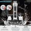 Hatteker Beard Trimmer for Men Hair Clipper Cordless Mustache Nose Trimmer Body Groomer Hair Cutting Kit Precision Trimmer USB Rechargeable Waterproof 5 in 1 view 4