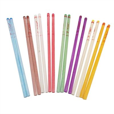 20Pcs/10Pairs Multicolour Ear Candle Wax Hollow Blend Ear Care Treatment Healthy Relaxing Beeswax Aromatherapy Candles Body Relax