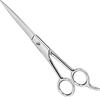 Professional Stainless Steel Facial Hair Scissors for Men Moustache Scissor Beard Trimming Grooming Scissors and Safety Use scissor size 6.5 inch view 1