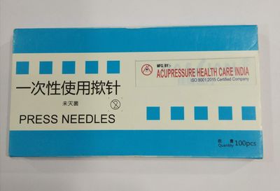 ACi Disposable Acupuncture Press Needles for Ears Skin (0.22 x 1.5) - 100 Pcs/Box