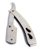 CITY ENTERPRISES Stainless Steel Straight Edge Folding Beard Shaving Blade Barber Hair Salon Razor (TAIWAN) view 2