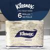 Kleenex 2 ply Toilet Paper Tissue Roll, 6 Rolls, 160 Pulls/Roll (Total 960 Sheets) (3613C) view 2