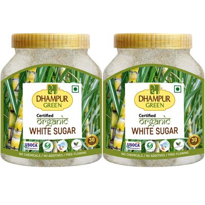 Dhampure Speciality Organic White Sugar 1.6 Kg (2X800G)