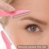 Pravyta 3 pcs Eyebrow Razor Kit, Face & Eyebrow Hair Shaper Razor Knife Shaver Trimmer Shaving Grooming Remover Kit for Fashion Women Ladies view 2