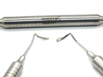 ADDLER SINUS LIFT INSTRUMENT NO-3, HOLLOW 10 MM LIGHT WEIGHT HANDLE FOR EASY GRIP LIFE TIME ANTI RUSTING WARRANTY.