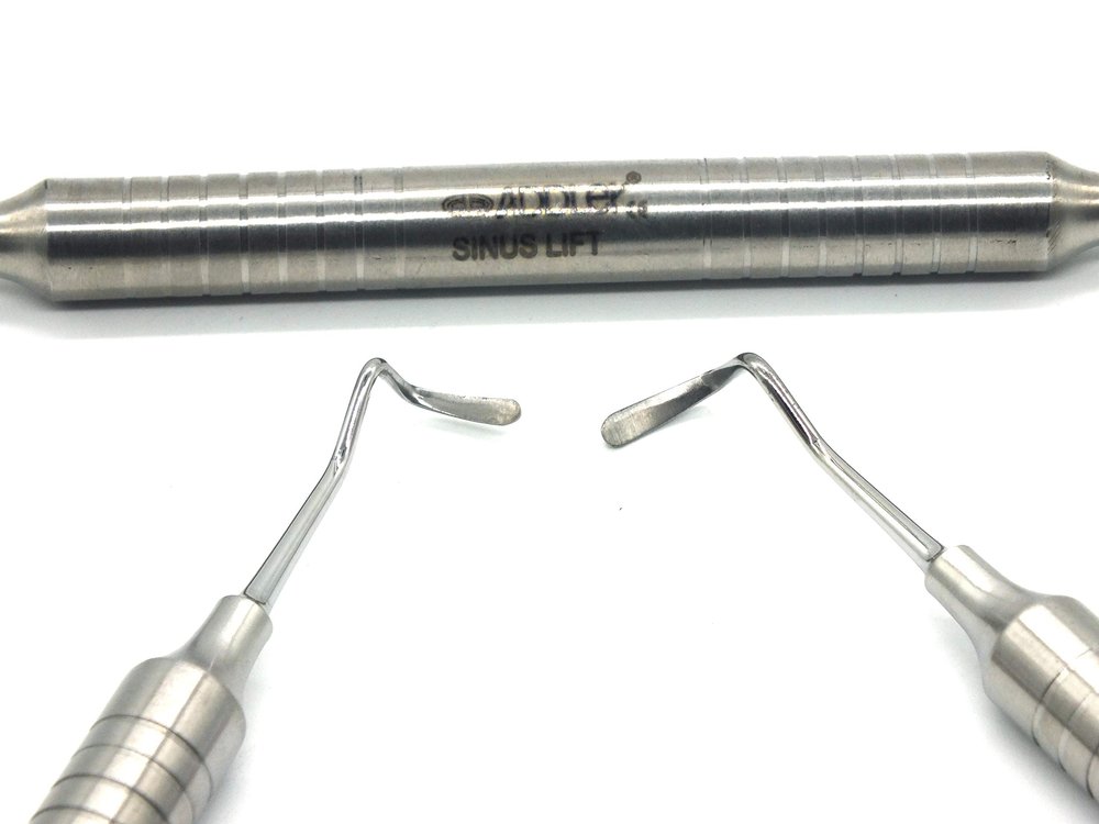ADDLER SINUS LIFT INSTRUMENT NO-3, HOLLOW 10 MM LIGHT WEIGHT HANDLE FOR EASY GRIP LIFE TIME ANTI RUSTING WARRANTY.