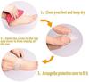 Anti-Cracking Heel Protectors Silicone Pad Heel Cover Moisture-Resistant Set Heel Care Set, Personal Care - Reusable Foot Silicone Heel Socks (2 Pair) view 4