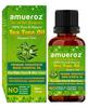 Amueroz Tea Tree Essential Oil for Aromatherapy  (Therapeutic Grade Tea Tree 30ml) | Healthy Skin | Face and Hair - 100% Organic Remedy for Dandruff | Skin Acne | Pimple | Stress and More. view 1