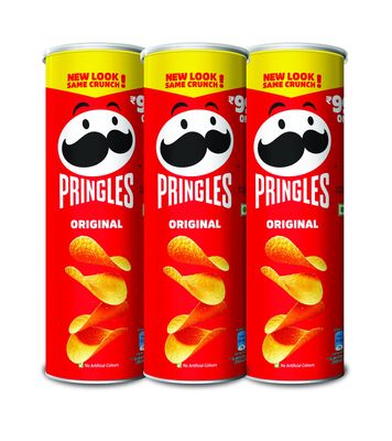 Kellogg's Pringles Original, 3 X 107 Gram