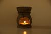 IYB-Flower Handcrafted Soapstone Aroma Oil Diffuser Burner for - Gifting, Meditation, Aromatherapy & Home Decor, etc view 4