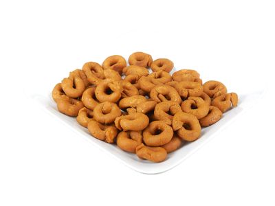 Allan Condiments Tasty Kodubale Indian Snacks and Namkeen (200 g)