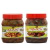 Advait Home Made Combo Pack of Two Pickle Indian Aam Ka Aachar # 800 Grams Nimbu Pickle # 800 Grams ( 2 ) view 1