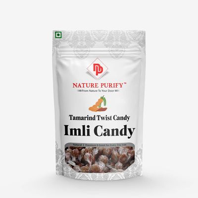 Nature Purify- Imli Candy, Khatti, Methi Imli, Tamarind Twist Candy, Tamarind Candy 200gm