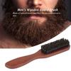 Men's Beard Brush Wooden Mustache Comb Male Shaving Brush Multifunctional Facial Hair Brush view 2