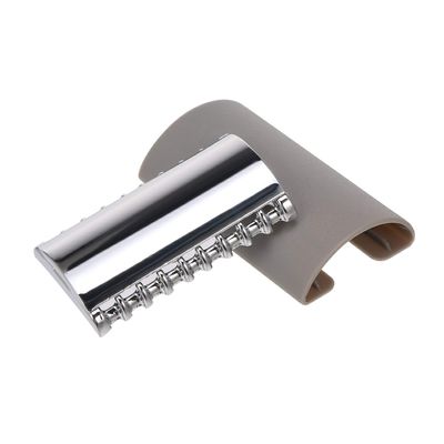 Double Edge Safety Razor Stainless Steel Open Comb Head Men Safety Razor Head Beard Shaving Tool for Barber Male Home Use