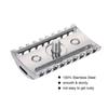 Double Edge Safety Razor Stainless Steel Open Comb Head Men Safety Razor Head Beard Shaving Tool for Barber Male Home Use view 2