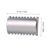 Double Edge Safety Razor Stainless Steel Open Comb Head Men Safety Razor Head Beard Shaving Tool for Barber Male Home Use view 4