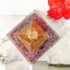 9Dzine Reiki Stones Amethyst Orgone Pyramid Orgonite Pyramid for Reiki Healing and Crystal Healing Stones Pyramid for Vastu Correction,Meditation,Wealth & Prosperity (Purple) view 4