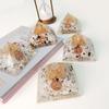 9Dzine Feng Shui Crystal Rainbow Moonstone Orgone Pyramid Energy Generator Triangle Moonstone Orgonite Orgone Pyramid for Meditation Yoga Positive Energy Crystal Gift view 3