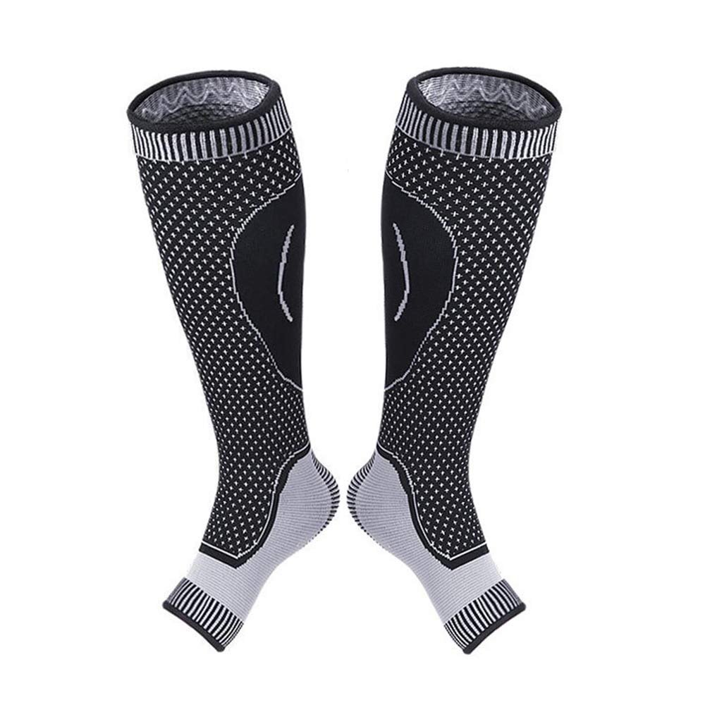 1 Pair Leg Support Socks Calf Sleeves Leg Socks for Runners Football Basketball Players Calf Pain Relief Calf Guard Arch Support Braces