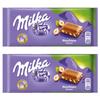Milka Hazelnut 100% Alpine Milk Chocolate, 2 x 100 g view 1