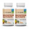 Alpspure Nutra Magnesium Glycinate | Pack Of 2 (90 Capsules Each) | High Absorption & Chelated Form | Better Sleep Quality | Improves Muscle & Nerve Function | Magnesium Supplement view 1