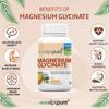 Alpspure Nutra Magnesium Glycinate | Pack Of 2 (90 Capsules Each) | High Absorption & Chelated Form | Better Sleep Quality | Improves Muscle & Nerve Function | Magnesium Supplement view 3