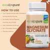 Alpspure Nutra Magnesium Glycinate | Pack Of 2 (90 Capsules Each) | High Absorption & Chelated Form | Better Sleep Quality | Improves Muscle & Nerve Function | Magnesium Supplement view 4