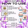 Haria Naturals Hair Removal Powder (Lavender Fragrance) For Underarms, Hand, Legs & Bikini Line Three in one Use For D-Tan Skin, Removing Hair, Remove Dead cell Men & Women 300 gms view 3