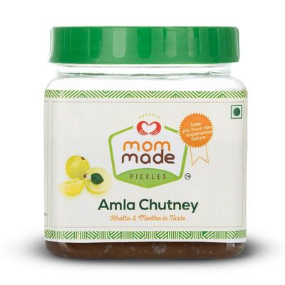 Kansal's Mom Made Amla Chutney | Oil-Free Indian Gooseberry Chutney - 500gms