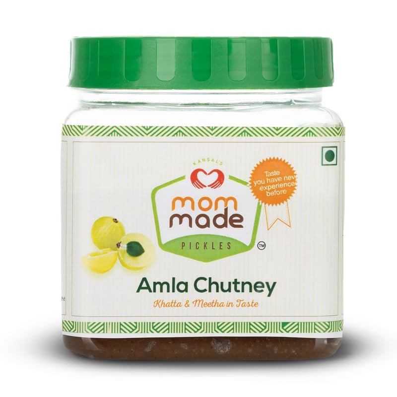 Kansal's Mom Made Amla Chutney | Oil-Free Indian Gooseberry Chutney - 500gms