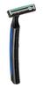 BIC Sensitive 2 Men's Disposable Razor, Two Blade Men's Razor, For a Soothing and Comfortable Shave, Blue Razors, 20 Count view 3