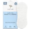 Azah Panty Liners for Women Daily use (Pack of 40) | Cottony Soft Sanitary Pads for Women | Pantyliners Pads Perfect For White Discharge & Light Spotting | Panty Liner Pads Sanitary Napkins view 1