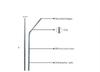 Eopzo Stainless Steel Straws, 4 Pcs 8.5'' Reusable Metal Straws Drinking Straws for Tumblers Cold Beverage (4 Bend + 1 Cleaning Brushes) view 3