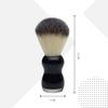 Pearl Shaving Brush for Men SBB-SYNTHETIC HAIR (Black, 12) view 4