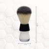Pearl Shaving Brush for Men SBB-SYNTHETIC HAIR (Black & White, 51) view 4