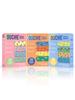 Aya Papaya Ouchie Non-Toxic Printed Triple Combo (60 Pack) - 1 X Pink, 1 X Orange & 1 X Blue view 1