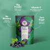 GREEN PROTEIN Pea Protein Isolate Powder, Vegan Plant Protein, No Added Sugar, 100% Vegan, Soy, Dairy, Gluten & Allergen Free, Black Currant Flavor, 15g Protein Per Serving, Pouch (500g) view 2
