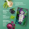 GREEN PROTEIN Pea Protein Isolate Powder, Vegan Plant Protein, No Added Sugar, 100% Vegan, Soy, Dairy, Gluten & Allergen Free, Black Currant Flavor, 15g Protein Per Serving, Pouch (500g) view 3