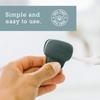 Haven Toothbrush Cover - Fits Electronic and Manual Toothbrushes - Toothbrush Case Holder for Travel - Set of Two Tooth Brush Protectors (Blue and Charcoal Gray) view 2