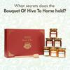 Sublime Bouquet Of Hive To Home, Honey Gift Box - Pack of 1, 600 g, Elegant Box Set | Perfect for Gifting | 100% Natural view 3