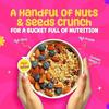 Yogabar Wholegrain Breakfast Muesli Combo | Fruits, Nuts and Seeds 700gm | Dark Chocolate Cranberry 700gm | Nuts + Seeds, Dried Fruits, Whole Grains view 4